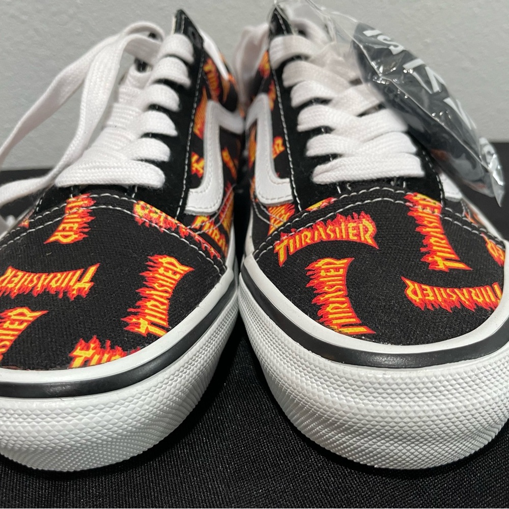 Vans Skate Old Skool Thrasher Black Men New Size 6.5